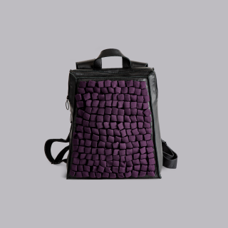 BurBur Backpack [Eggplant]