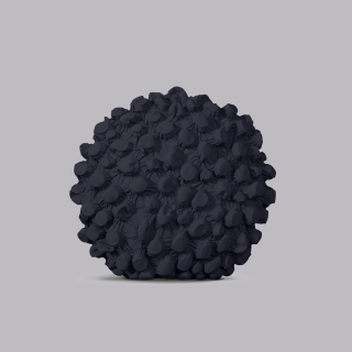 BurBur Round Cushion [Coal Ø 40 cm] 