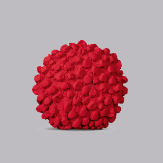 BurBur Round Cushion [Urban Red Ø 40 cm]