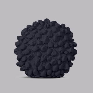 BurBur Round Cushion  [Coal Ø 45 cm] 