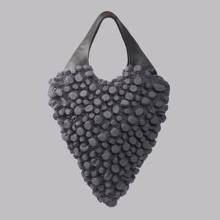 BurBur Oversized Rhombus Bag [Concrete]