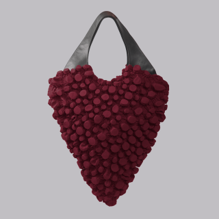 BurBur Oversized Rhombus Bag [Royal Red]