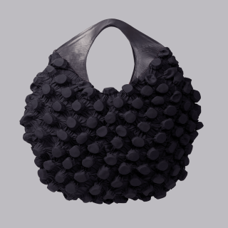 BurBur Round Bag [Black Sand Beach]