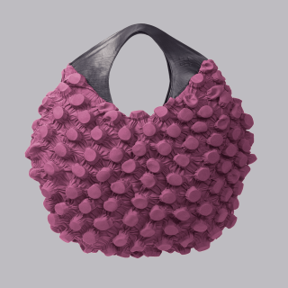 BurBur Round Bag [Fuchsia]